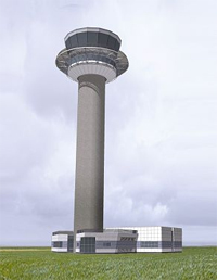 ATC tower Manchester